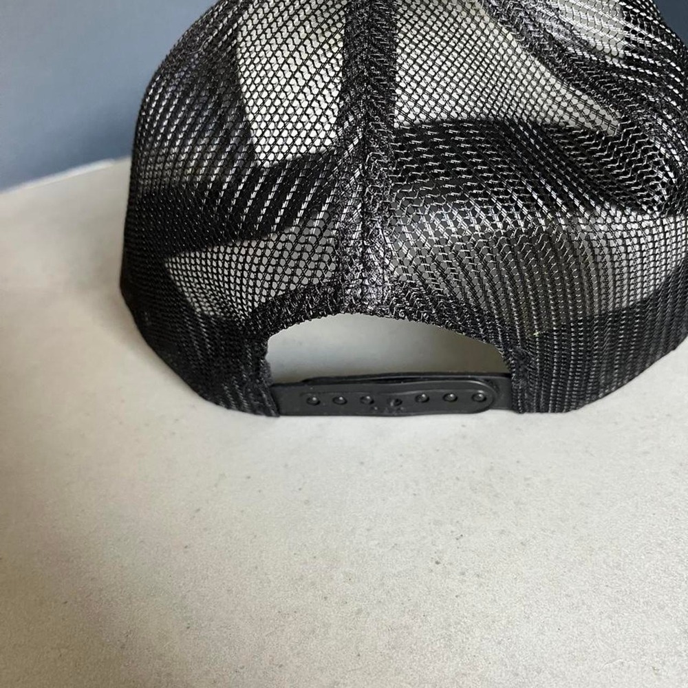 Feature All Things Good Trucker Cap Streetwear Snapback Black White Red - Picture 3 of 5